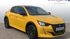 Yellow Used 2022 Peugeot 208 Premium Hatchback | £15,118 (Fair price)