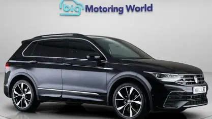 Used VW Tiguan R-line 150 HP (110 kW) 2022 Black SUV