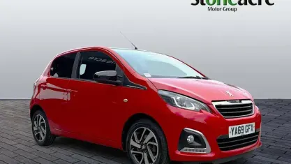 Used Peugeot 108 Allure 72 HP (52 kW) 2020 Red Hatchback