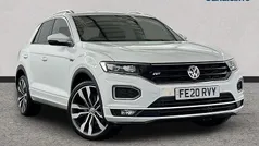 White Used 2020 VW T-Roc R-line SUV | £21,637 (Fair price)