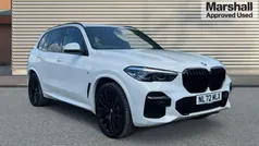 White Used 2022 BMW X5 M Sport SUV | £48,760 (Fair price)