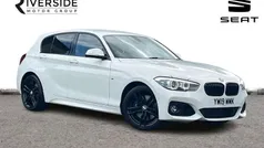 Alpine white gloss Used 2019 BMW 118 M Sport Hatchback | £15,290 (Fair price)