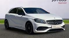 White Used 2018 Mercedes A160 AMG line Hatchback | £12,000 (Fair price)