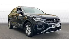 Black Used 2023 VW T-Roc Life SUV | £17,995 (Fair price)