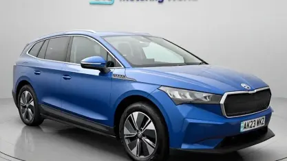 Used Skoda Enyaq iV ecoSuite 150 kW (204 HP) 2023 Blue SUV