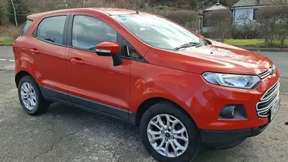 Used Ford Ecosport Zetec 112 HP (82 kW) 2017 Red SUV