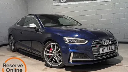 Used Audi S5 Business 354 HP (260 kW) 2017 Blue Coupe