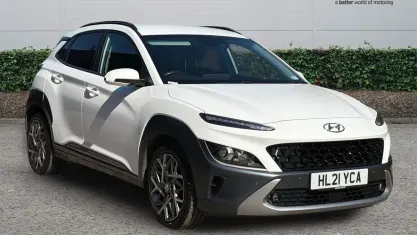 Used Hyundai Kona Premium 141 HP (103 kW) 2021 White SUV