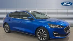Blue Used 2022 Ford Focus Titanium Hatchback | £14,986 (Fair price)