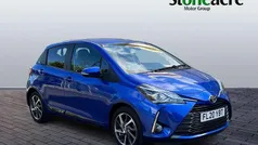 Blue Used 2020 Toyota Yaris Hatchback | £10,584 (Fair price)