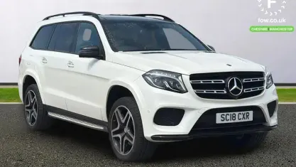 Used Mercedes GLS350 AMG line 258 HP (189 kW) 2018 White SUV
