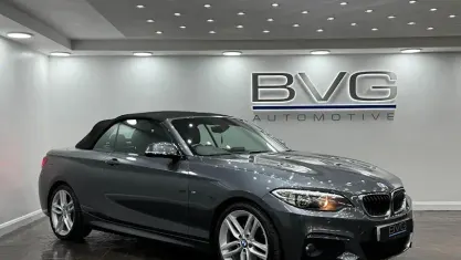 Begagnad BMW 220 M Sport 190 HK (139 kW) 2015 Grå Cab