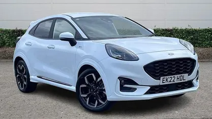 White Used 2022 Ford Puma ST-Line X Hatchback | £14,970 (Fair price)