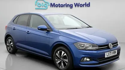 Używany VW Polo Match 95 KM (69 kW) 2021 Niebieski Hatchback
