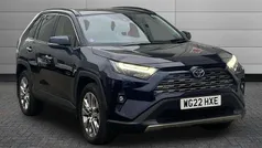 Blue Used 2022 Toyota RAV4 Hybrid SUV | £28,550 (Fair price)