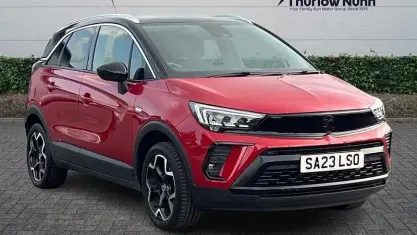 Used Vauxhall Crossland Ultimate 131 HP (96 kW) 2023 Red SUV