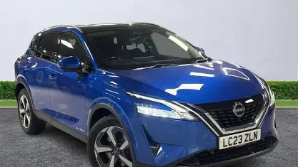 Used Nissan Qashqai N-Connecta 190 HP (139 kW) 2023 Blue SUV