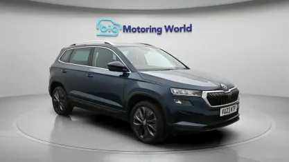 Used Skoda Karoq SE L 150 HP (110 kW) 2023 Blue SUV