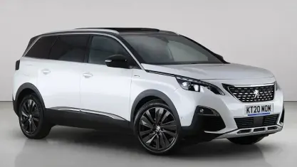 Used Peugeot 5008 Premium 131 HP (96 kW) 2020 White SUV