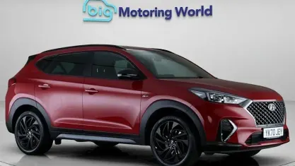 Used Hyundai Tucson N Line 136 HP (100 kW) 2020 Red SUV