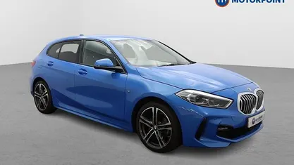 Used BMW 118 M Sport 136 HP (100 kW) 2023 Blue Hatchback