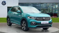 Turquoise Used 2021 VW T-Cross R-line SUV | £18,176 (Fair price)