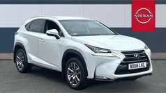 White Used 2016 Lexus NX300h Luxury Line SUV | £15,637 (Fair price)