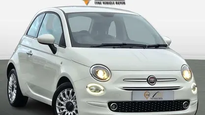 Used Fiat 500 Lounge 69 HP (50 kW) 2019 White Hatchback