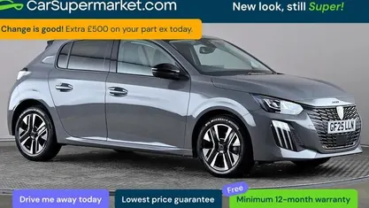 Used Peugeot 208 Allure 101 HP (74 kW) 2025 Grey Hatchback