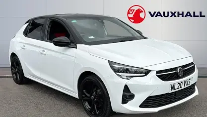 Used Vauxhall Corsa SRi 101 HP (74 kW) 2020 White Hatchback