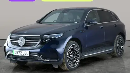 Used Mercedes EQC400 AMG Line Premium 300 kW (408 HP) 2023 Blue SUV