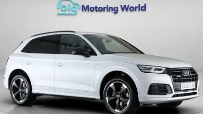 Used Audi Q5 Black Edition 245 HP (180 kW) 2020 White SUV