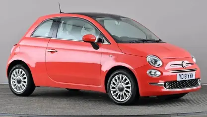 Gebraucht Fiat 500 Lounge 69 PS (50 kW) 2018 Rosa Kleinwagen