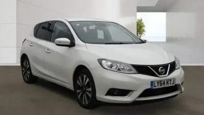 Used Nissan Pulsar N-TEC 116 HP (85 kW) 2015 White Hatchback