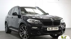 Carbon black Used 2019 BMW X3 M Sport SUV | £26,995 (Fair price)