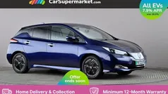 Blue Used 2022 Nissan Leaf Tekna Hatchback | £11,697 (Fair price)