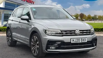 Used VW Tiguan R-line 150 HP (110 kW) 2020 Silver SUV