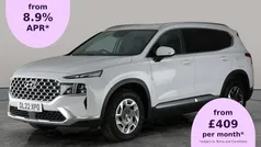 White Used 2022 Hyundai Santa Fe Premium SUV | £27,503 (Good price)