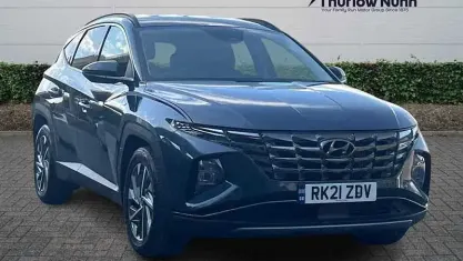 Used Hyundai Tucson Premium 150 HP (110 kW) 2021 Blue SUV