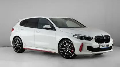 Used BMW 128 ti 265 HP (194 kW) 2021 White Hatchback
