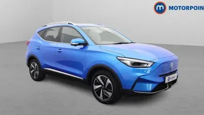Used MG ZS Trophy Connect 114 kW (156 HP) 2022 Blue SUV