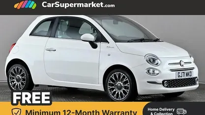 Used Fiat 500 Dolcevita 69 HP (50 kW) 2021 White Hatchback