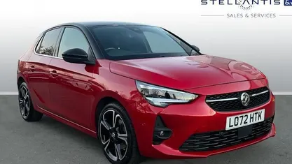Used Vauxhall Corsa Ultimate 131 HP (96 kW) 2022 Red Hatchback