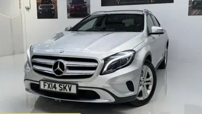 Używany Mercedes GLA200 SE 136 KM (100 kW) 2014 Srebrny SUV