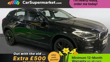 Used BMW X2 Sport Line 136 HP (100 kW) 2022 Black SUV