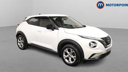 Used Nissan Juke N-Connecta 117 HP (86 kW) 2020 White SUV
