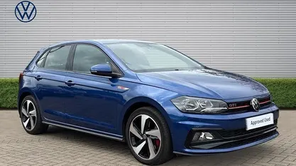 Used VW Polo GTI 207 HP (152 kW) 2021 Blue Hatchback