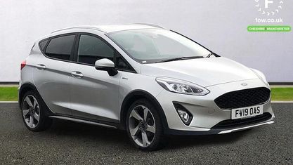 Używany Ford Fiesta Active X 140 KM (102 kW) 2019 Srebrny Hatchback