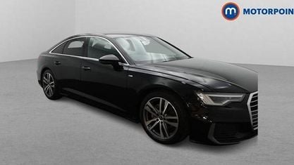 Begagnad Audi A6 S-Line 204 HK (150 kW) 2021 Svart Sedan