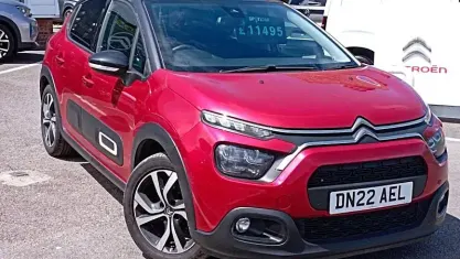 Used Citroën C3 PureTech 110 HP (80 kW) 2022 Red Hatchback